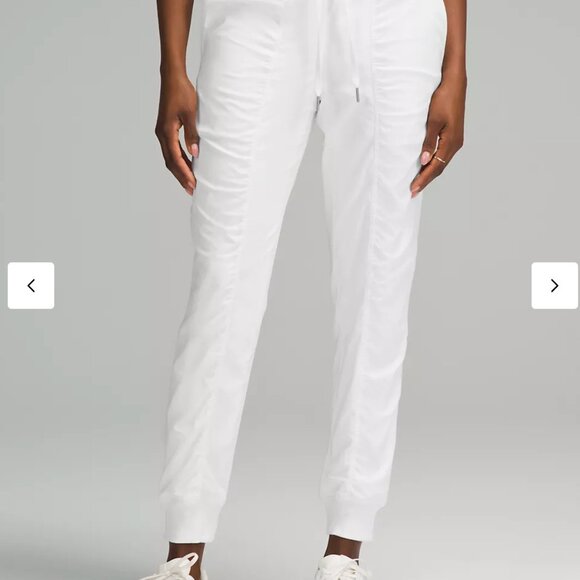 Dance Studio Mid-Rise Jogger Full Length - White - Picture 5 of 5